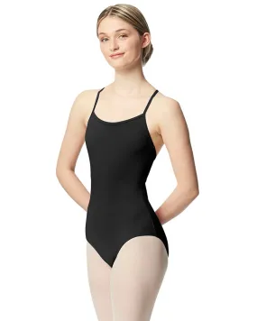 Lulli Dancewear Zina Mesh Racer Back Camisole Leotard - LUB349 Womens