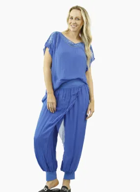 MAEVE HAREN Silk top and pant set