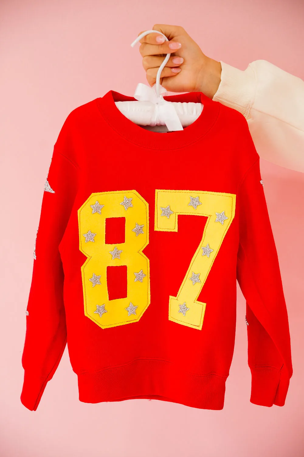 MINI KIDS CUSTOM NUMBER PATCH PULLOVER