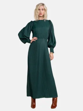 Noire Dress in Emerald