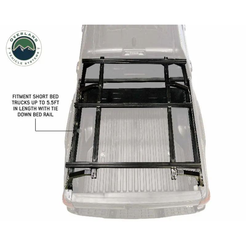 Overland Vehicle Systems Discovery Rack - Mid Size Truck Short Bed Application