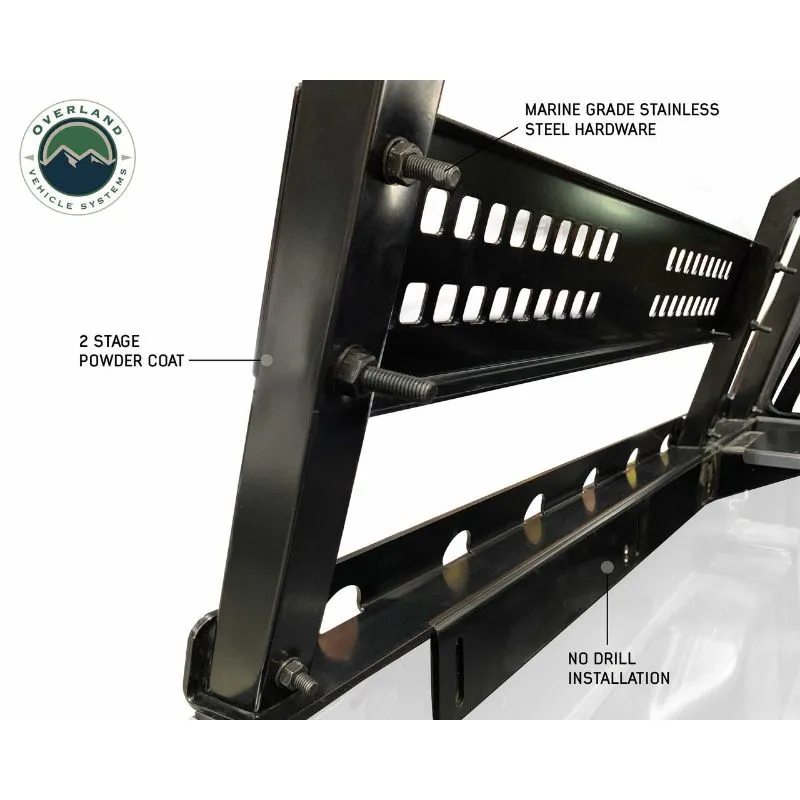 Overland Vehicle Systems Discovery Rack - Mid Size Truck Short Bed Application