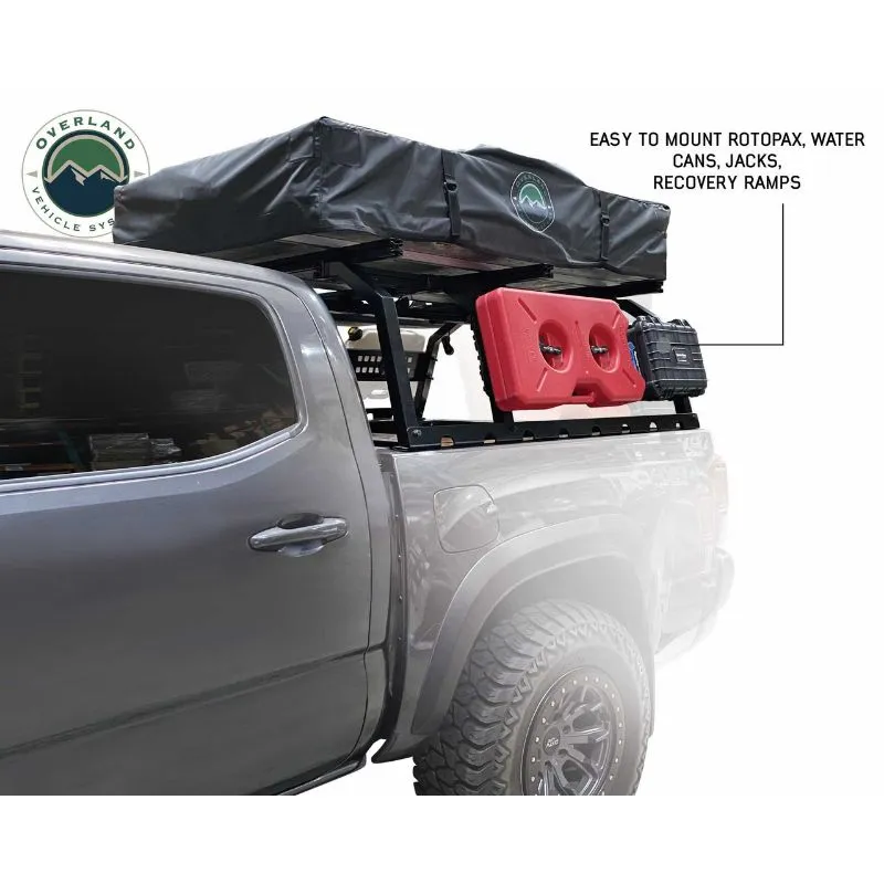 Overland Vehicle Systems Discovery Rack - Mid Size Truck Short Bed Application