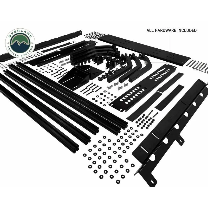 Overland Vehicle Systems Discovery Rack - Mid Size Truck Short Bed Application