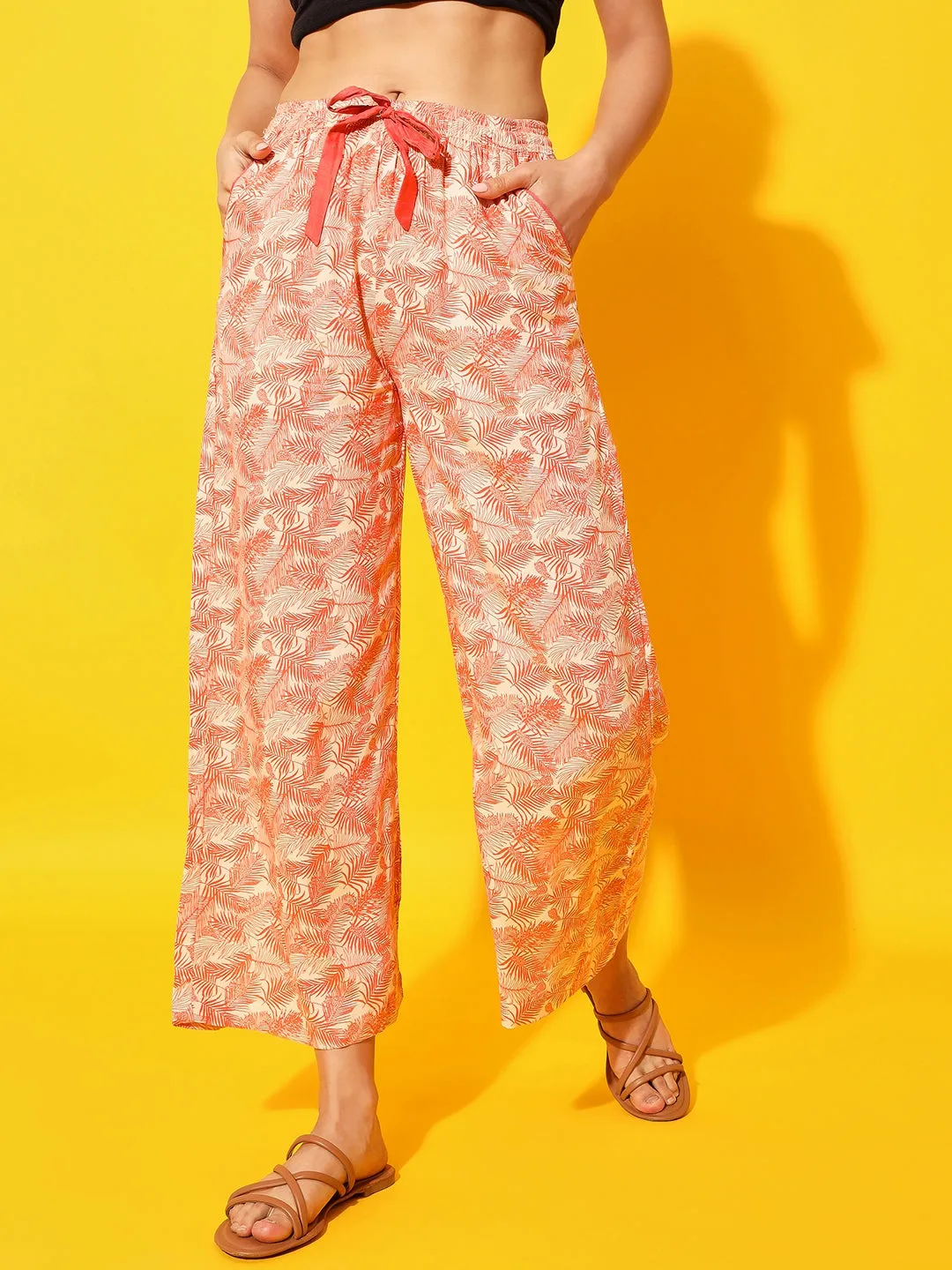 Peach Beach Lounge Pants (Final Sale)