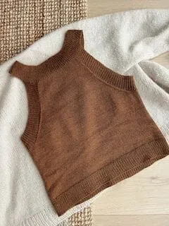 Pi Camisole by Creadia Studio, knitting pattern