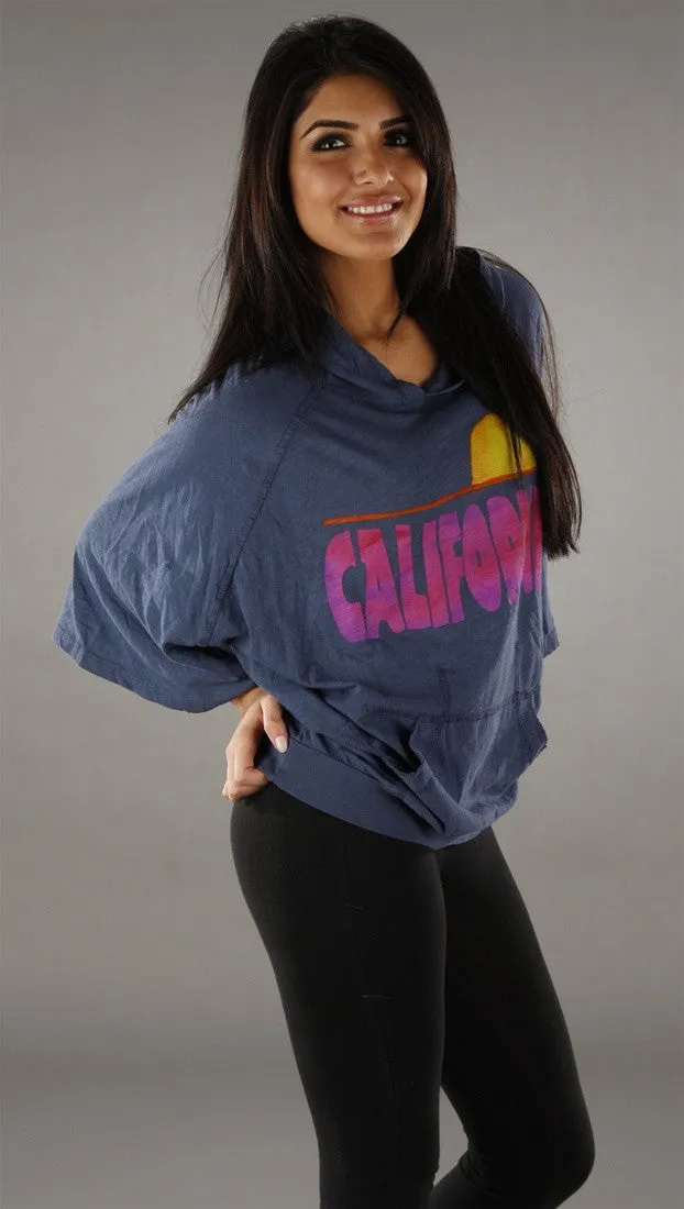 Public Library California Sun Hoodie in Navy