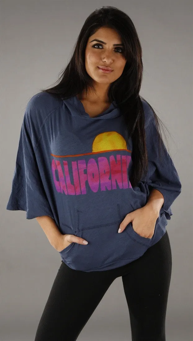 Public Library California Sun Hoodie in Navy