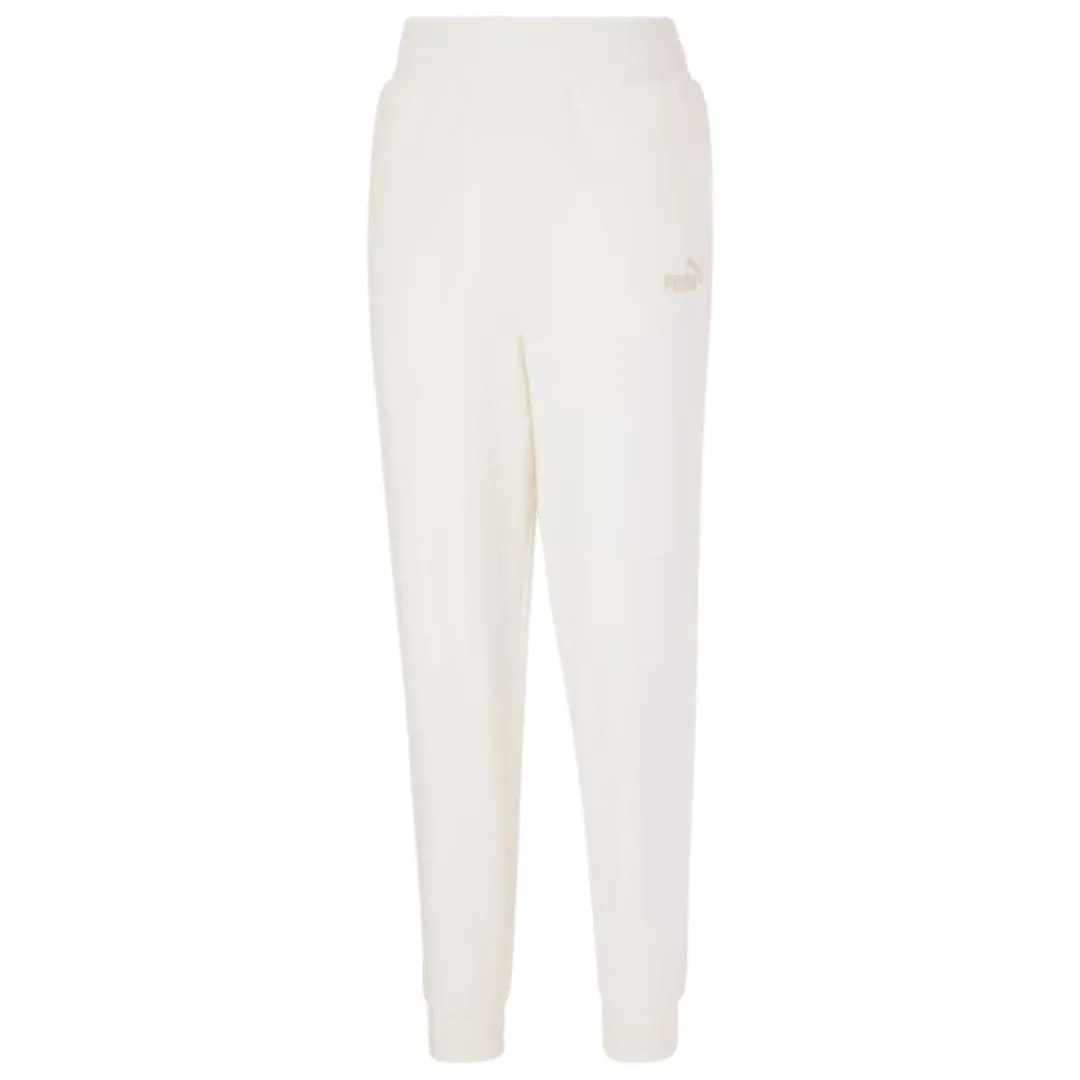 Puma Ess  Embroidery High-Waist Pants Fl Women's Pants Cream 670007 99