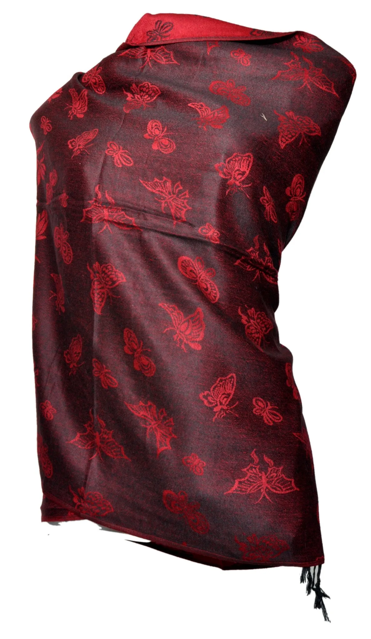 Red dual side Stole