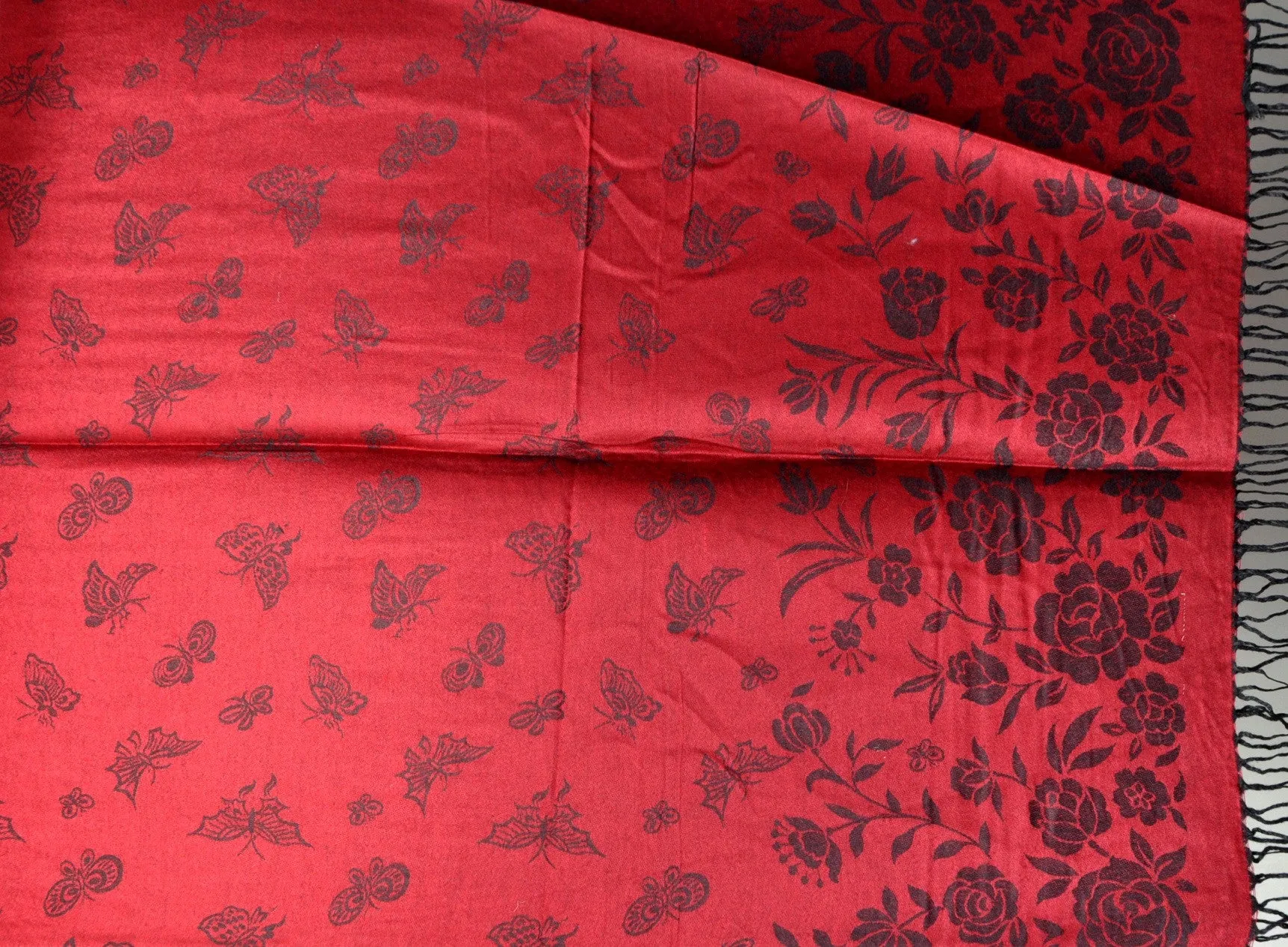 Red dual side Stole