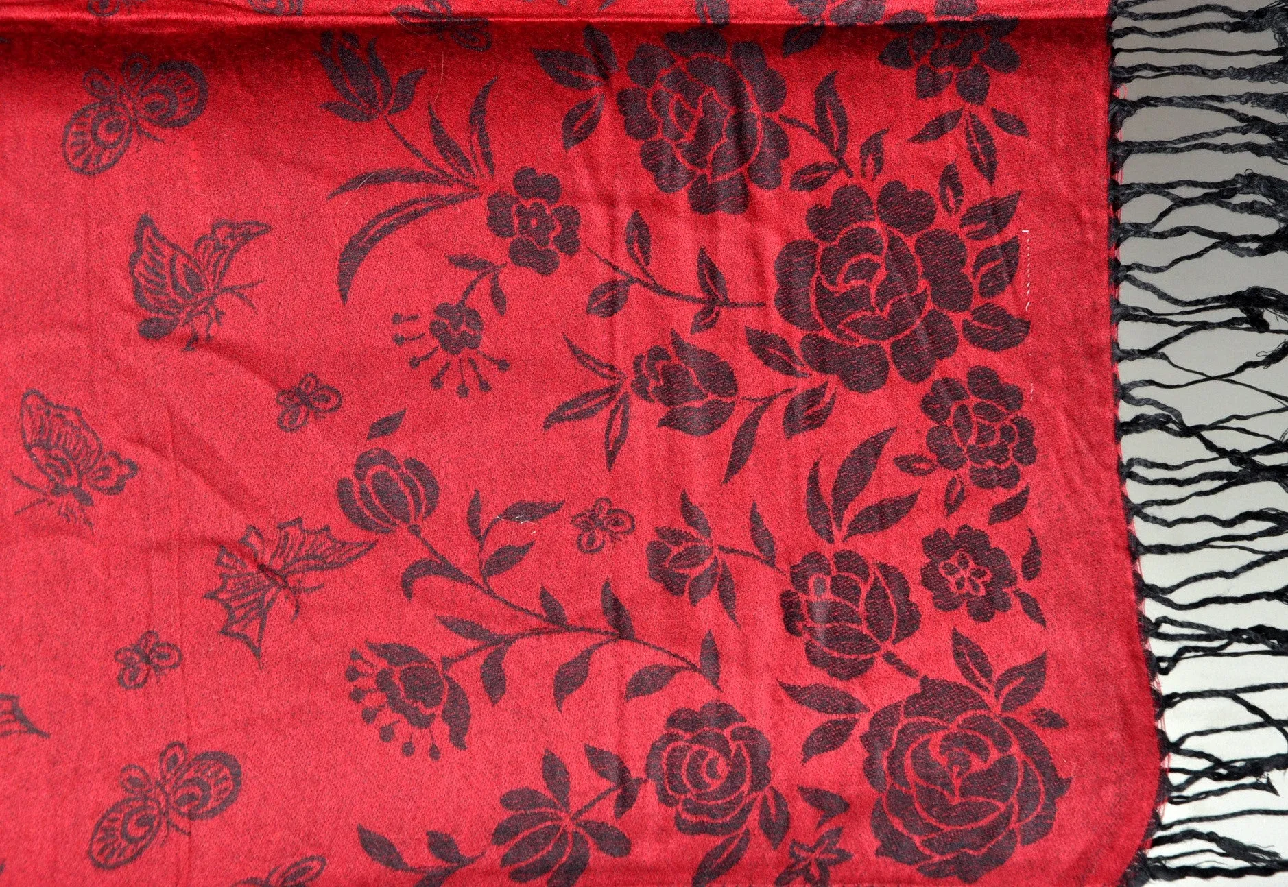 Red dual side Stole