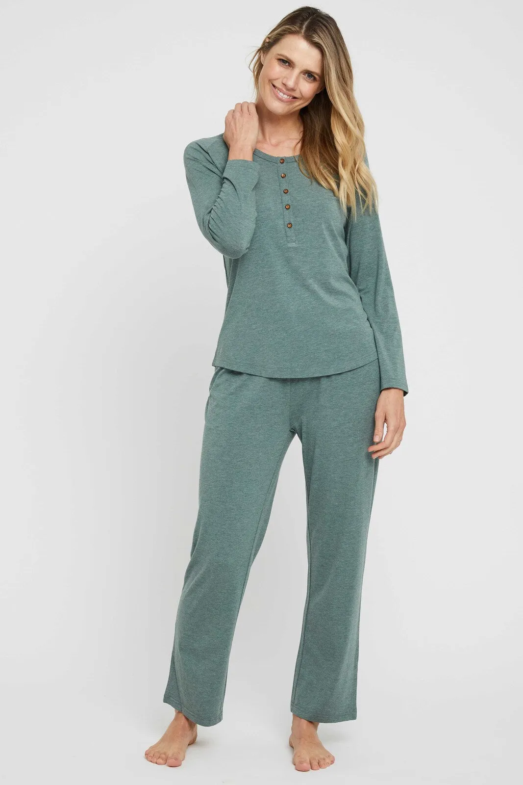 Relax PJ Pants - Moss Green