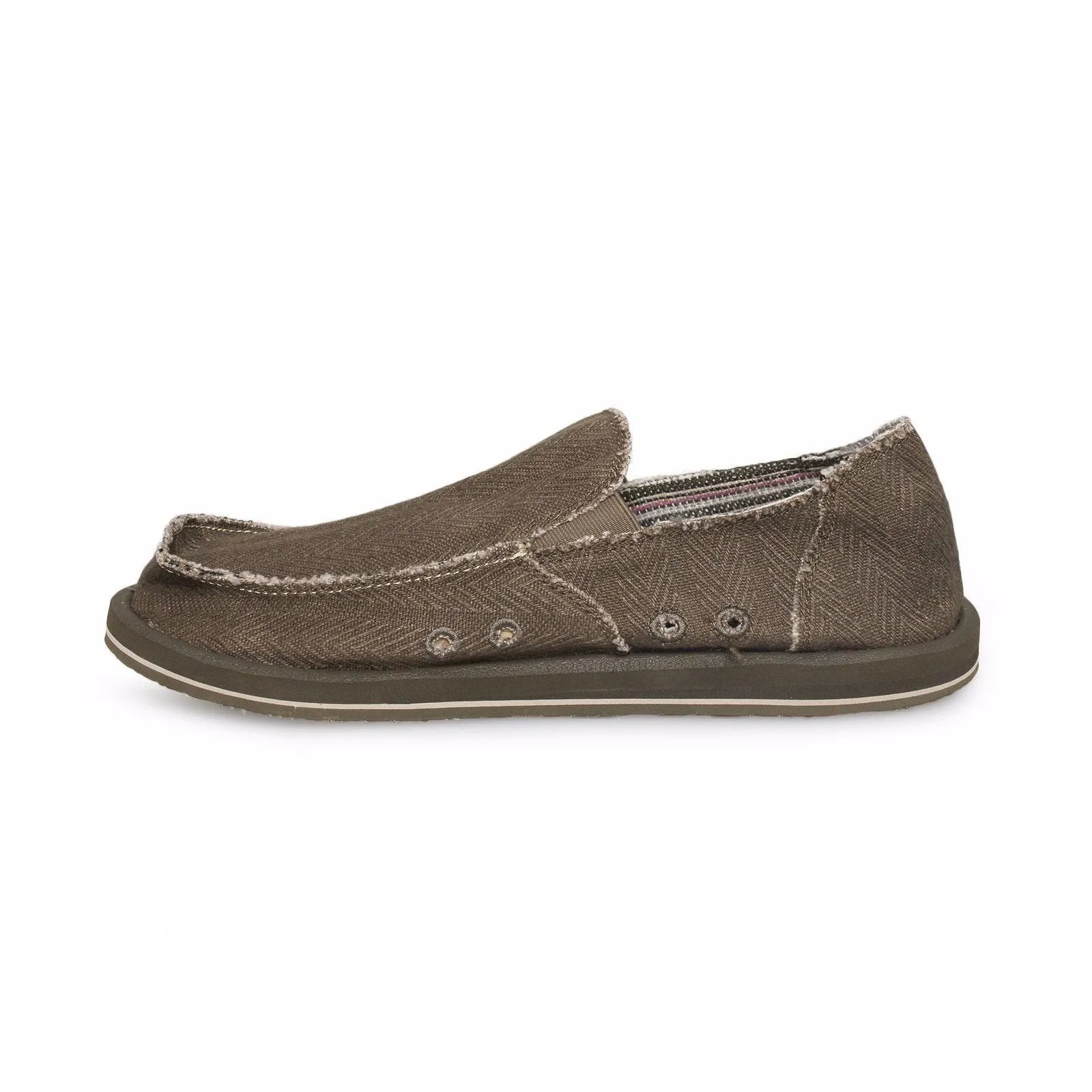 Sanuk Hemp Olive Shoes