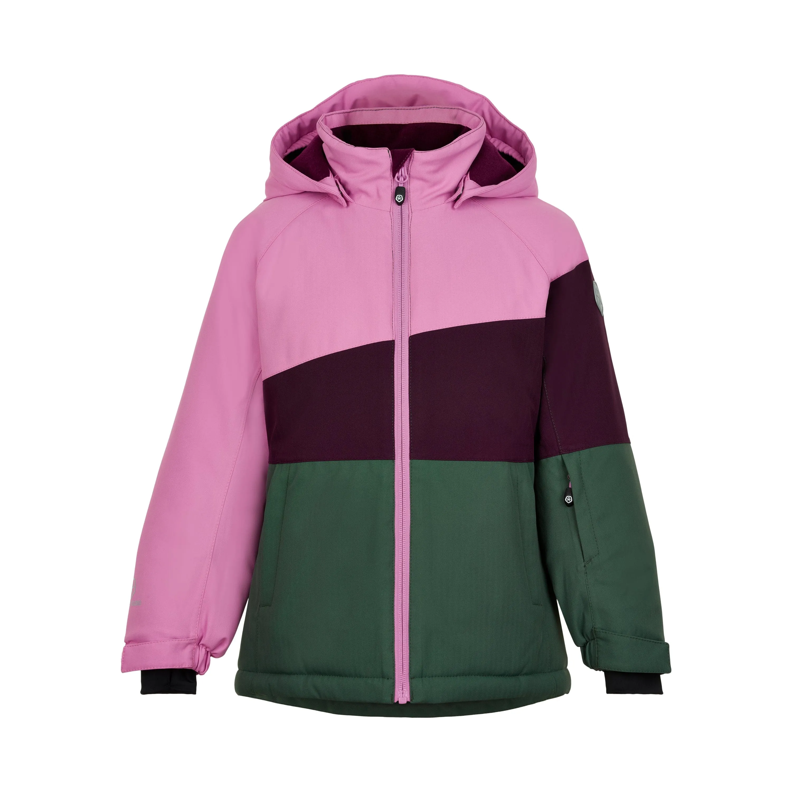 Ski Jacket Airflow 10K in ColorBlock Opera Mauve