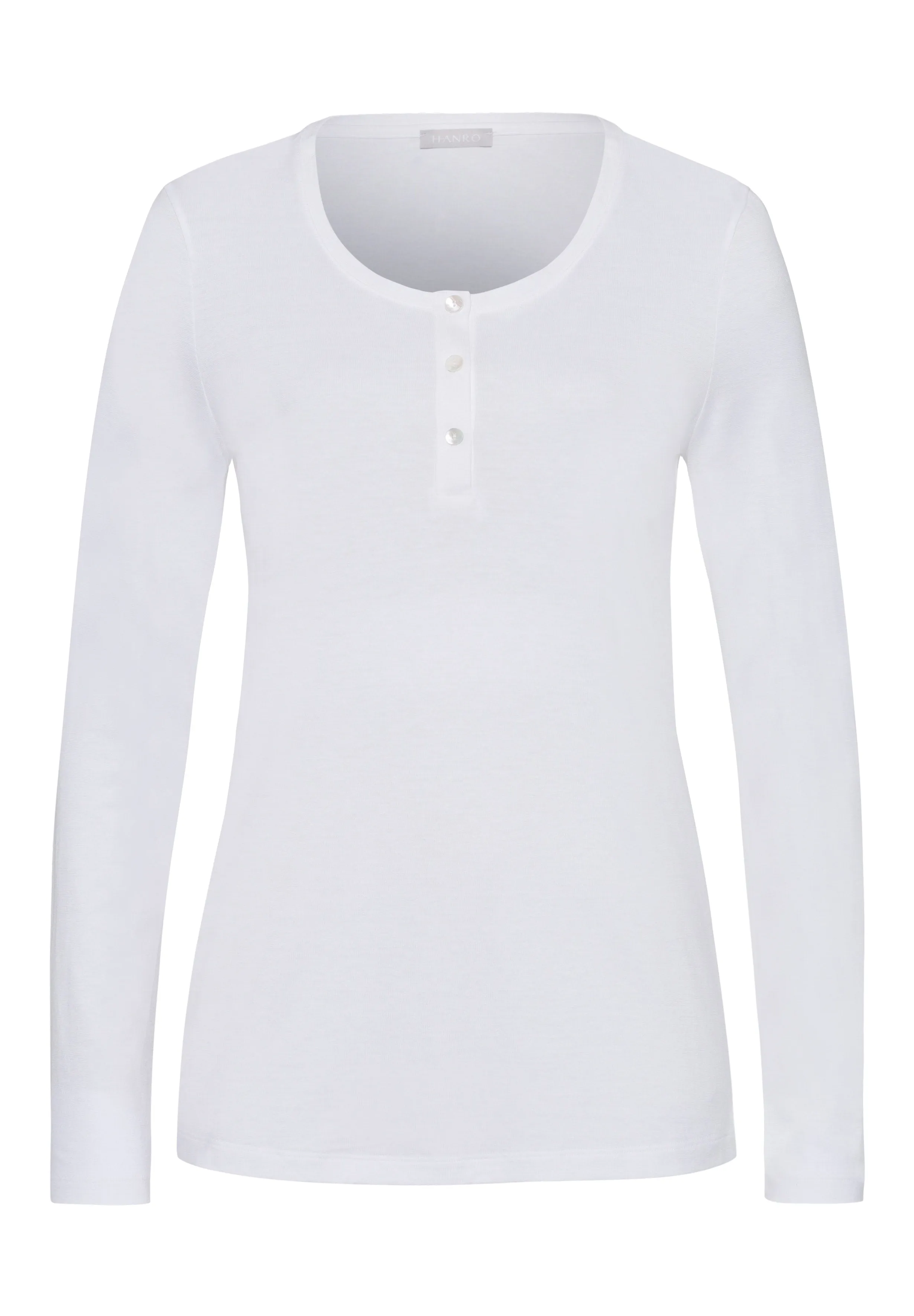 Sleep And Lounge Relaxed Henley Top | White 77610-101