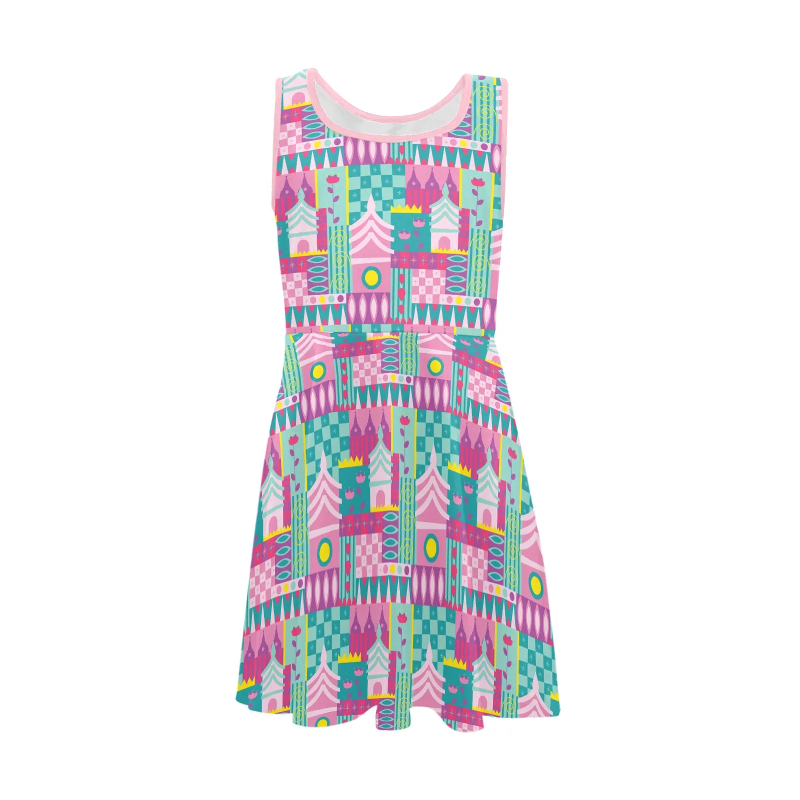 Small World Girls' Sleeveless Sundress