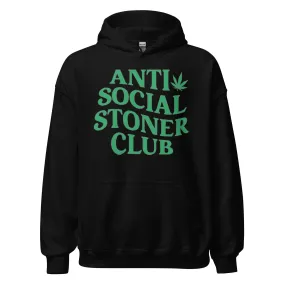 Soft Style Cotton Hoodie Anti Social Stoner Club Top Koala Pullover