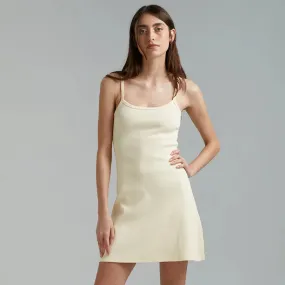 Solid Basic Sexy Spaghetti Strapped Sleeveless High Waist Casual Short Mini Dress for Summer