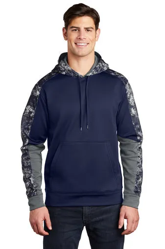 Sport-Tek® ST231 Sport-Wick® Mineral Freeze Fleece Colorblock Hooded Pullover