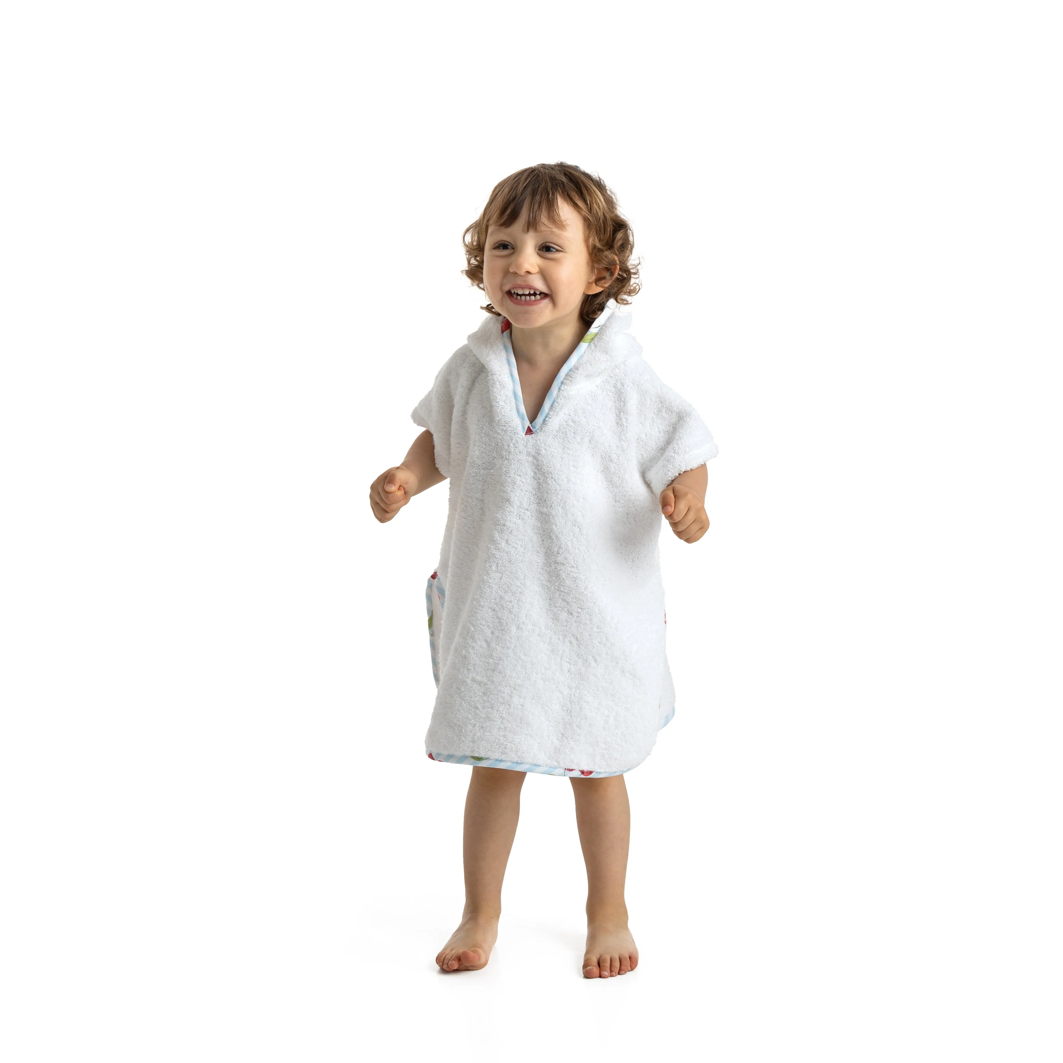 SS24 Meia Pata Boys Cherries Beach Poncho