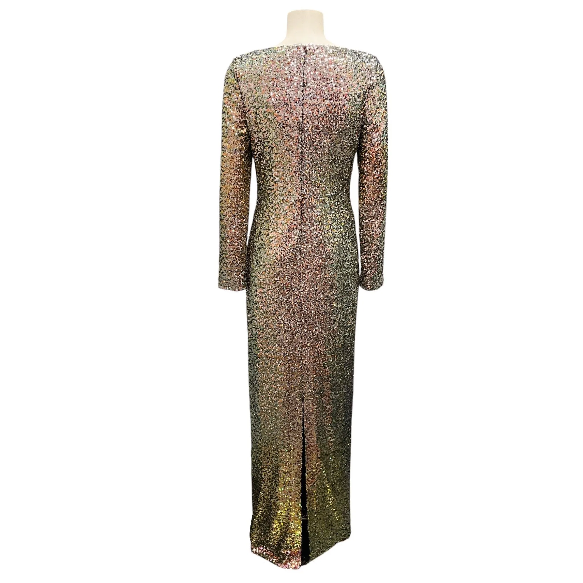 St. John Metallic Fall 2023 Sequined Gown / Formal Dress