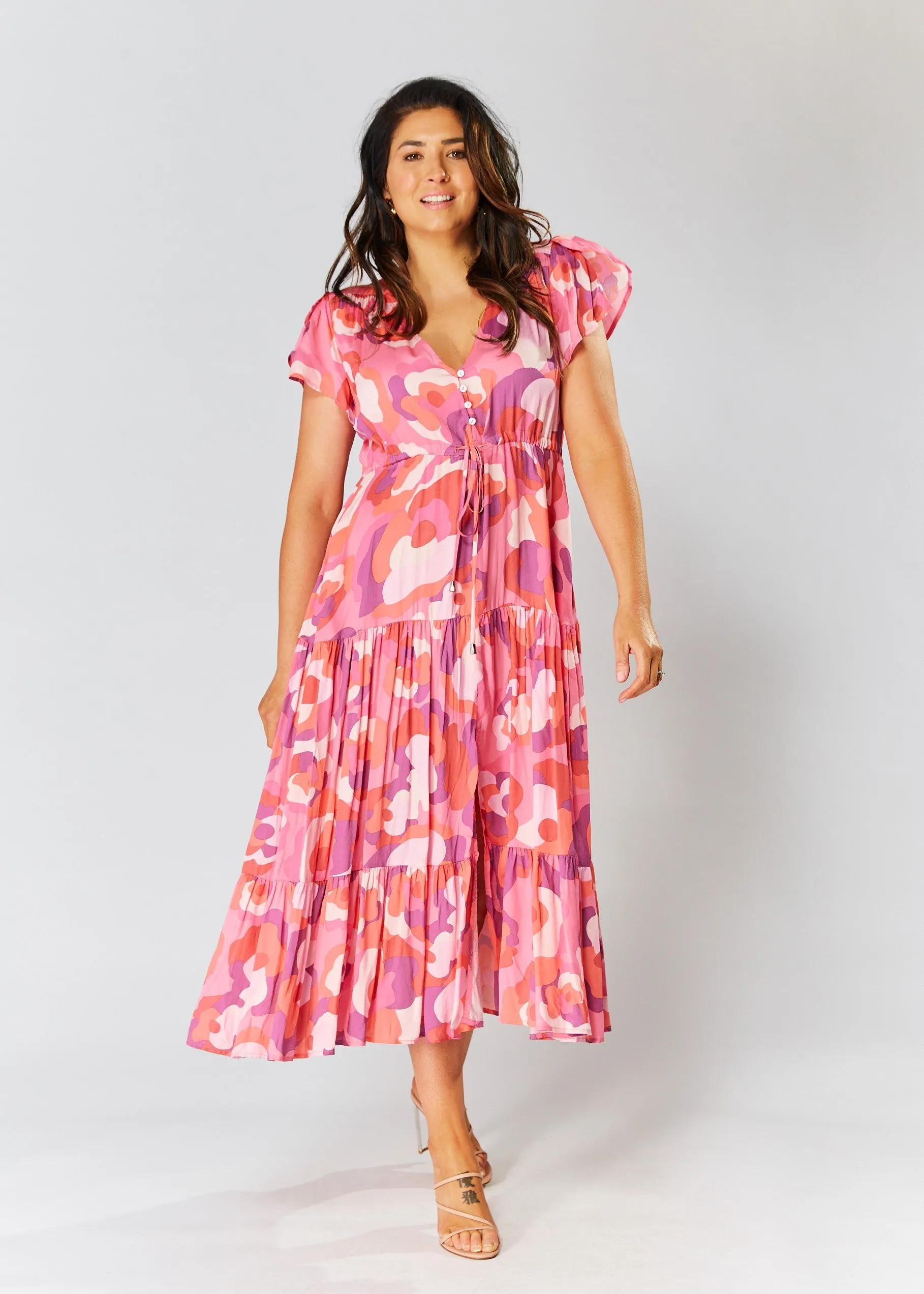 Sunny Maxi Dress - Blossom Print