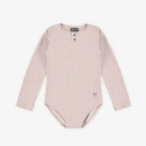 The Henley Bodysuit - Pink - KIDS