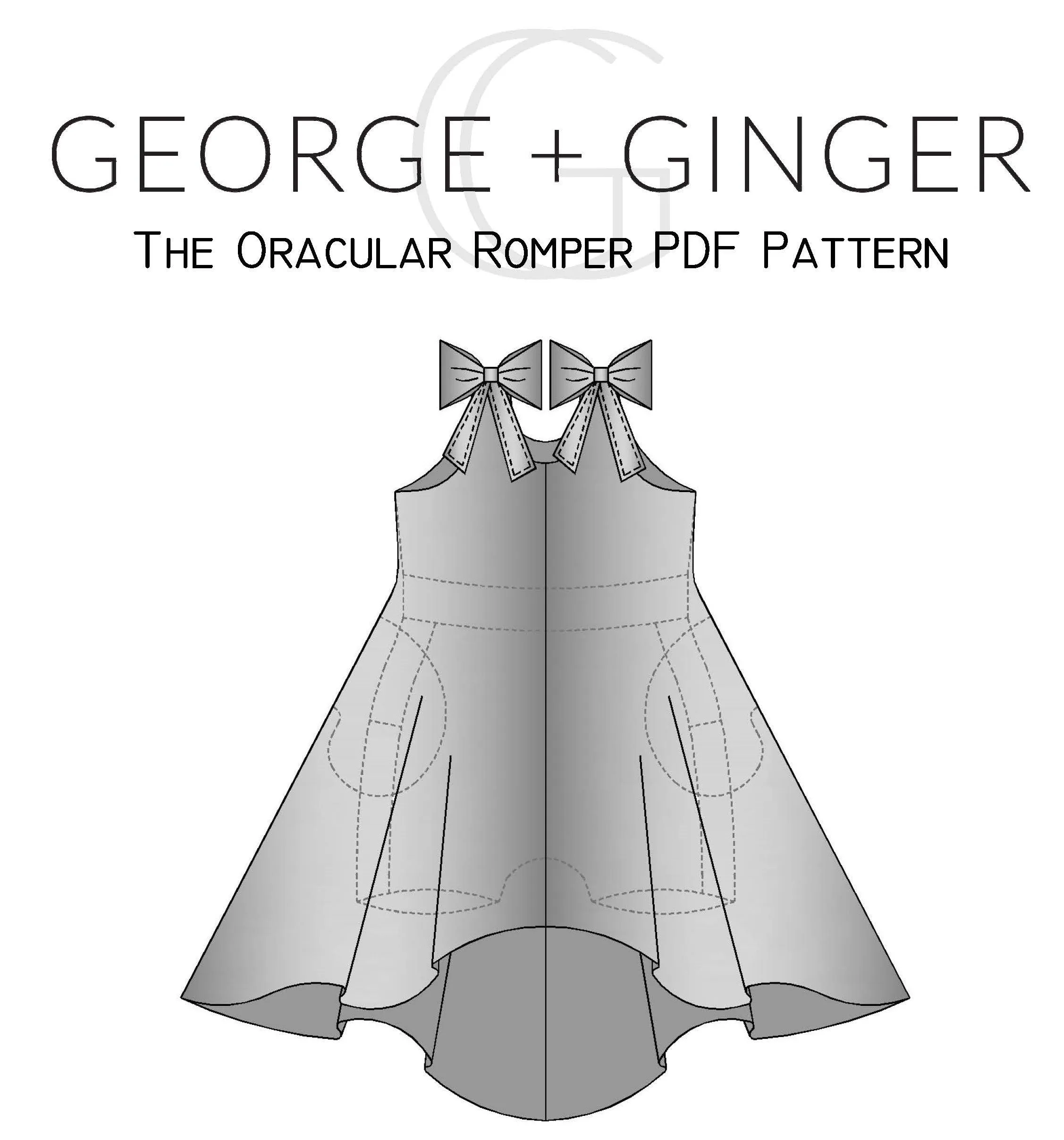 The Oracular Romper PDF Sewing Pattern