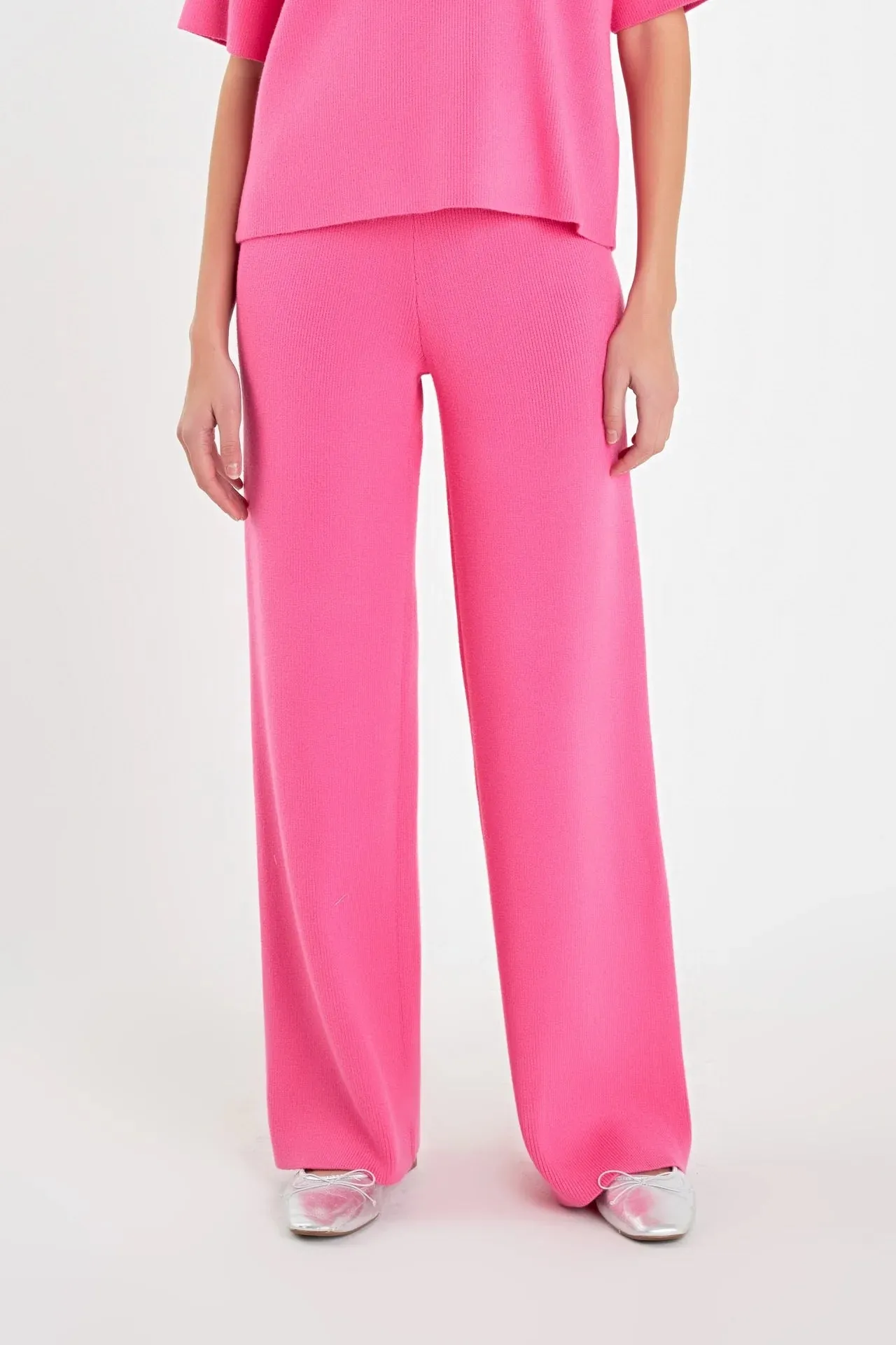 Think Pink Knit Pants - FINAL SALE