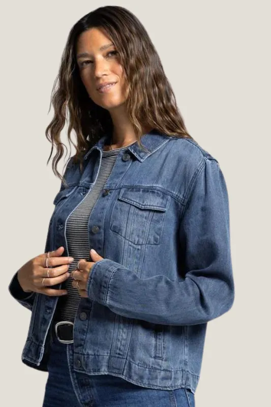 THREAD & SUPPLY: Jackie Jacket (Dark Wash)