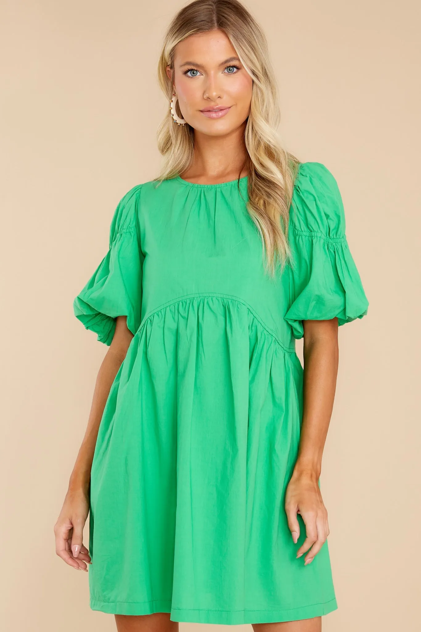 Totally Brilliant Kelly Green Dress