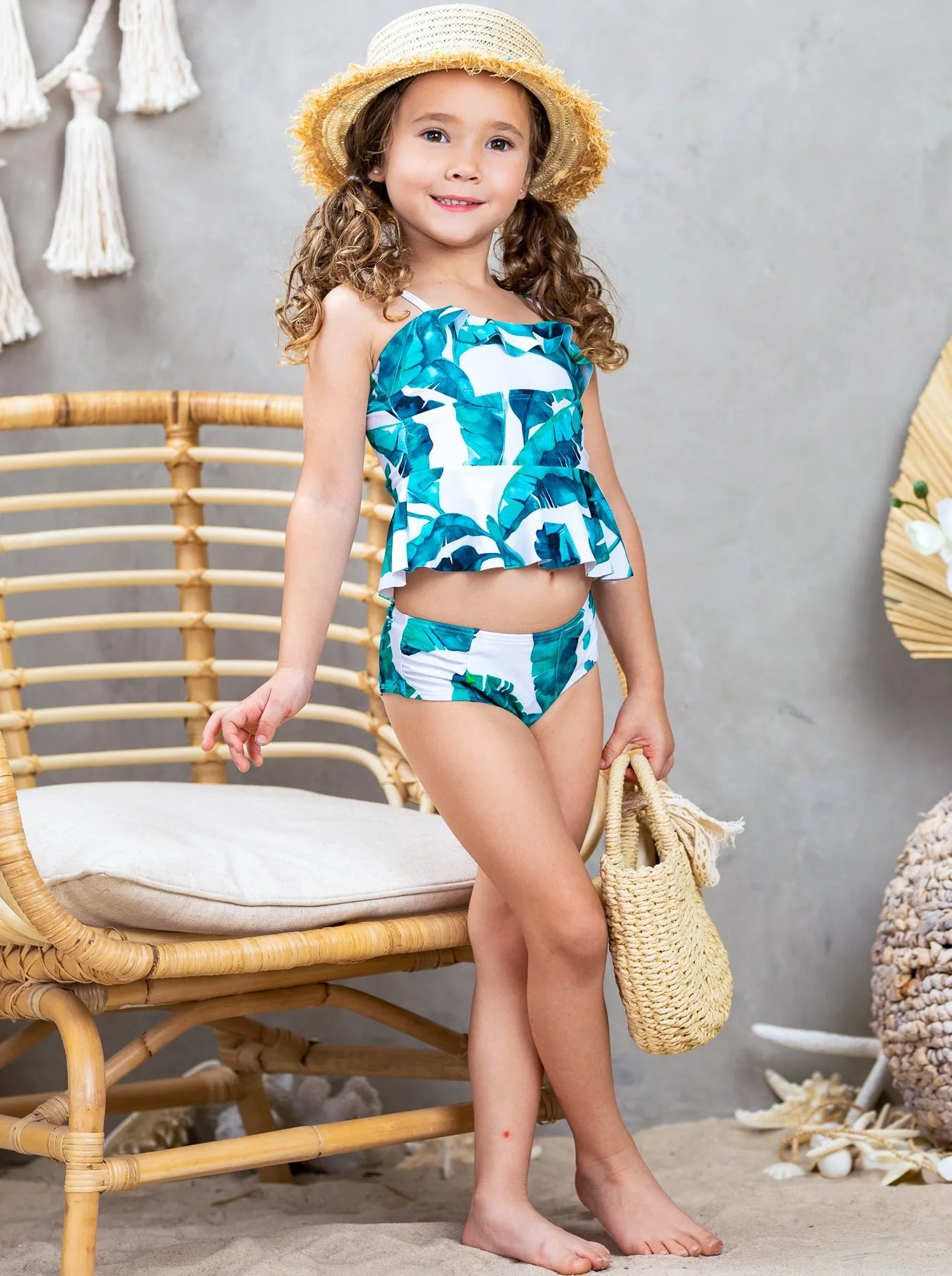 Under the Palm Trees Two Piece Swimsuit