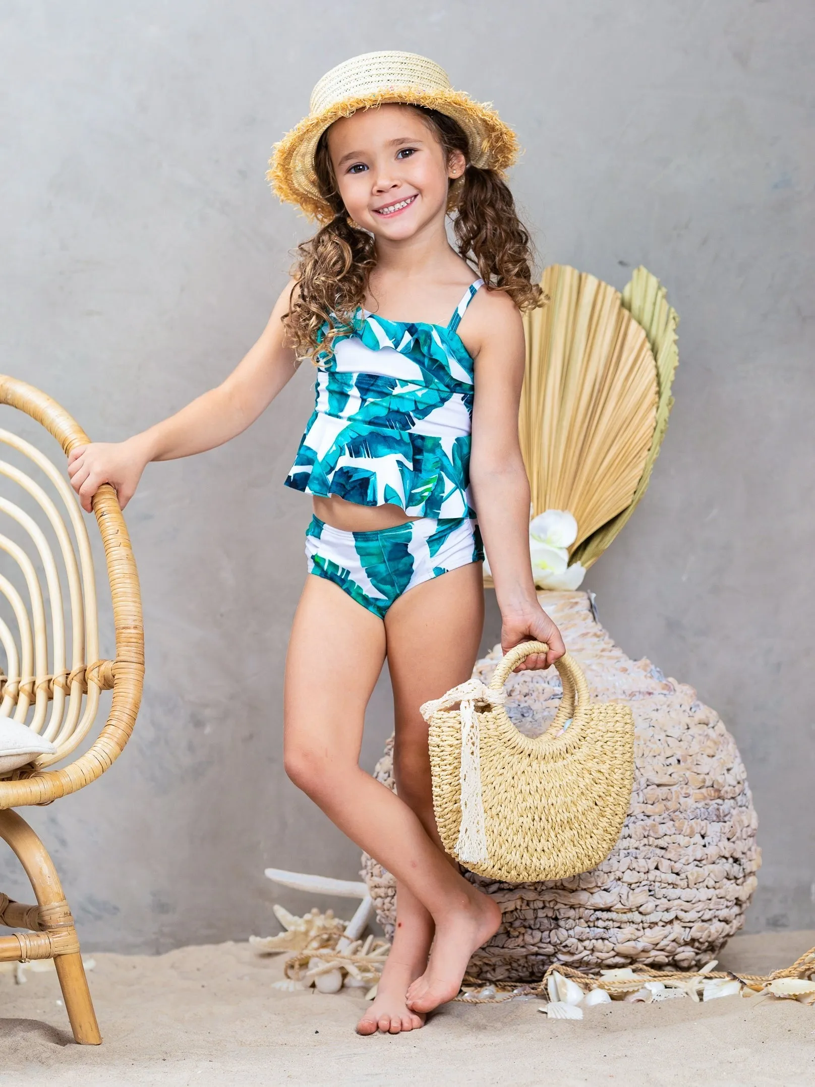 Under the Palm Trees Two Piece Swimsuit