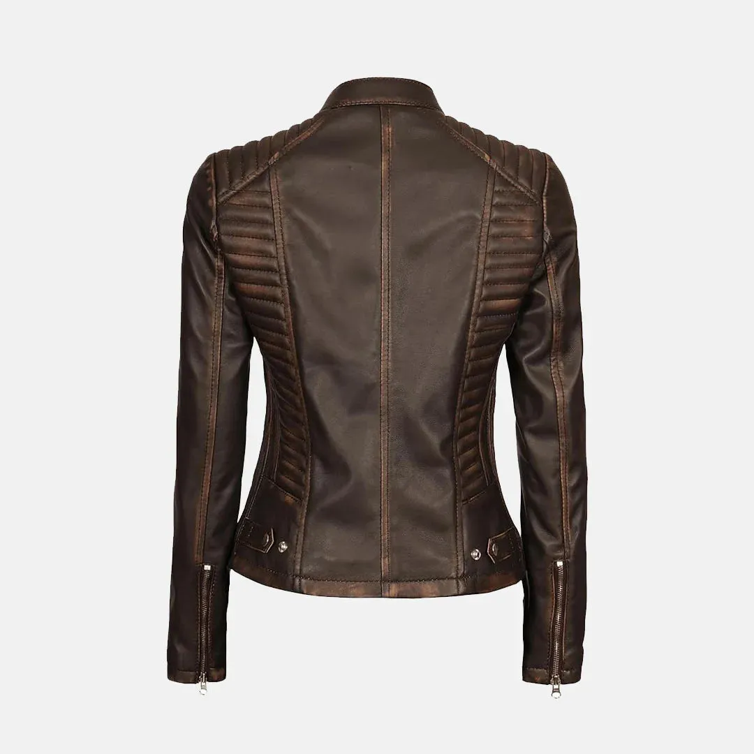 Urban Edge Leather Biker Jacket | Women's Biker Jacket