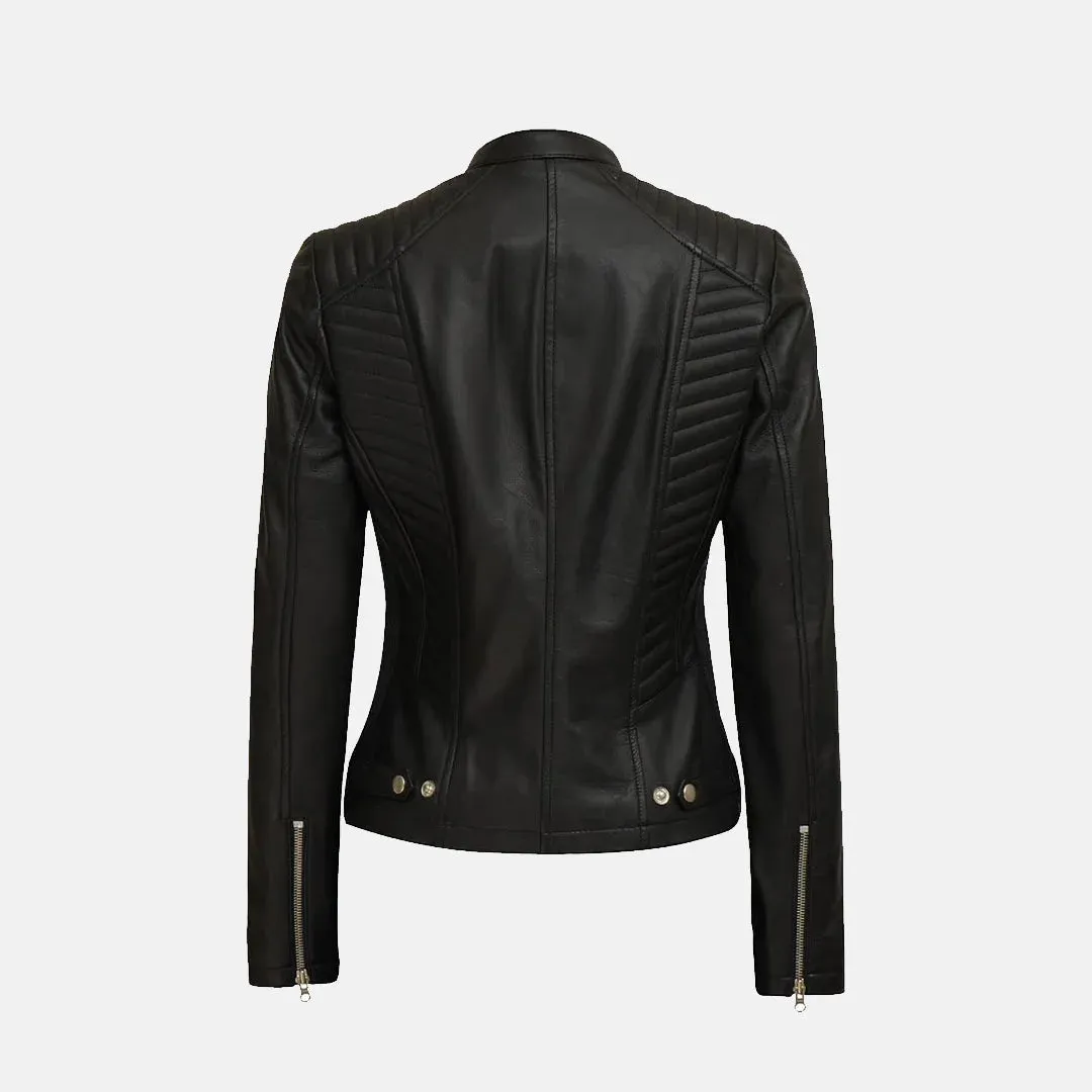 Urban Edge Leather Biker Jacket | Women's Biker Jacket