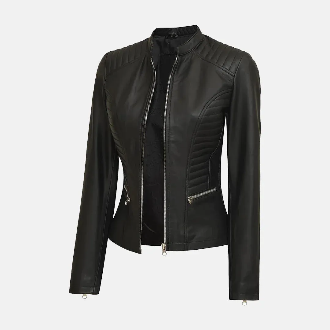 Urban Edge Leather Biker Jacket | Women's Biker Jacket