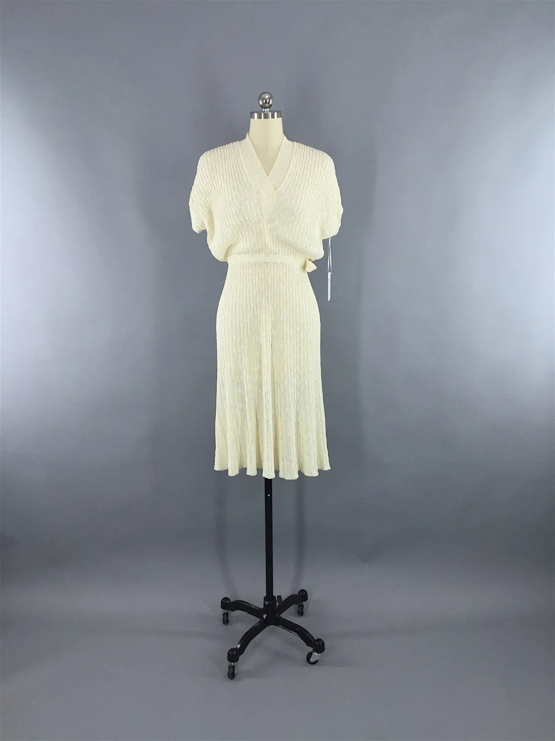 Vintage 1950s Sweater Dress / I Magnin Kimberly Knits