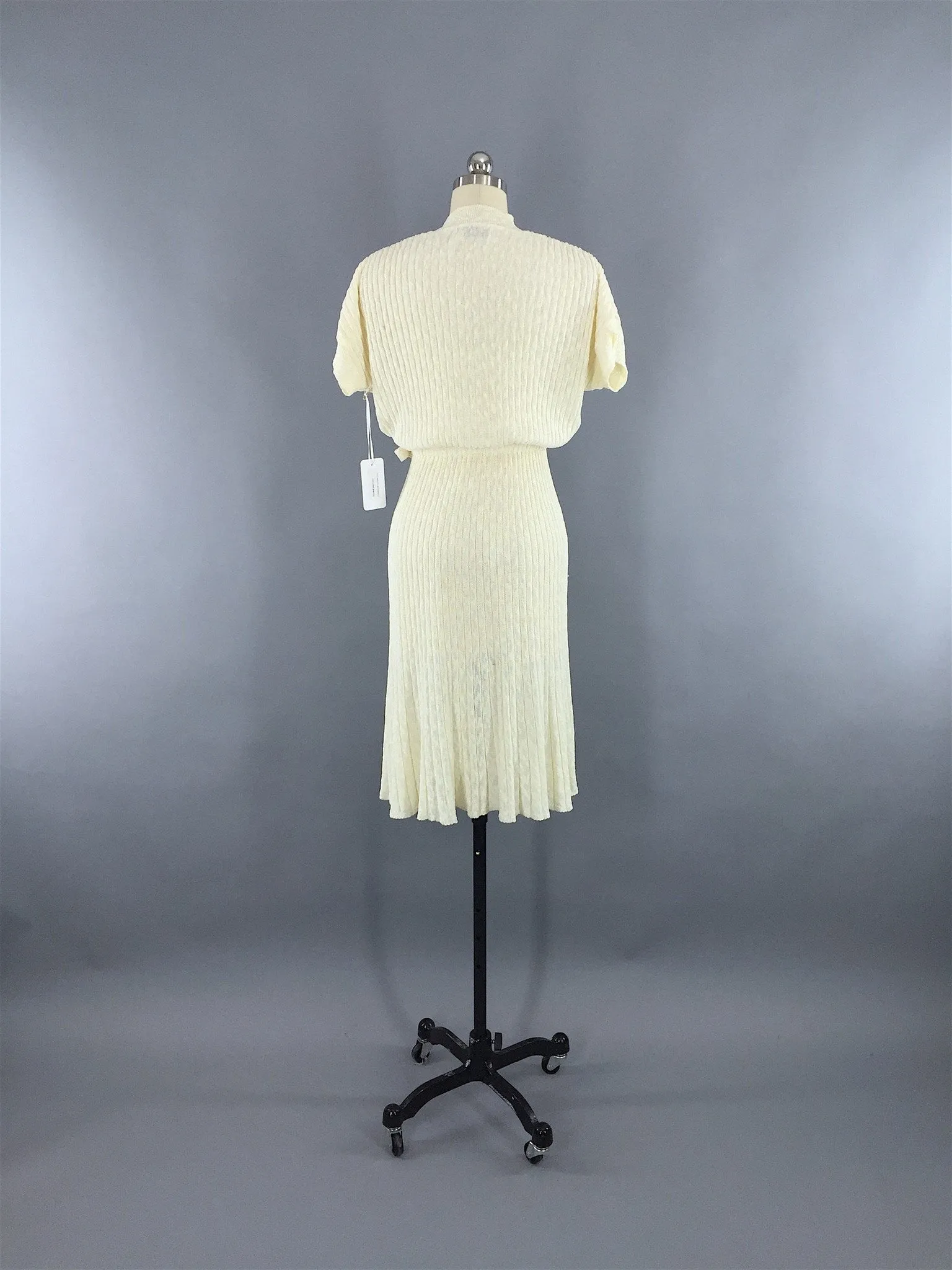 Vintage 1950s Sweater Dress / I Magnin Kimberly Knits