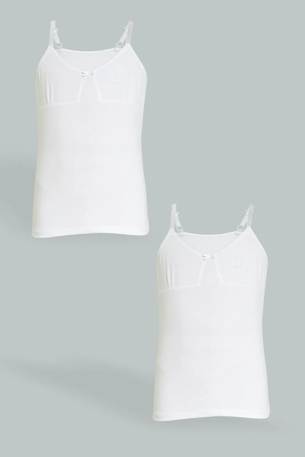 White Camisole Set (Pack of 2)