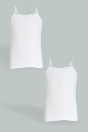 White Camisole Set (Pack of 2)