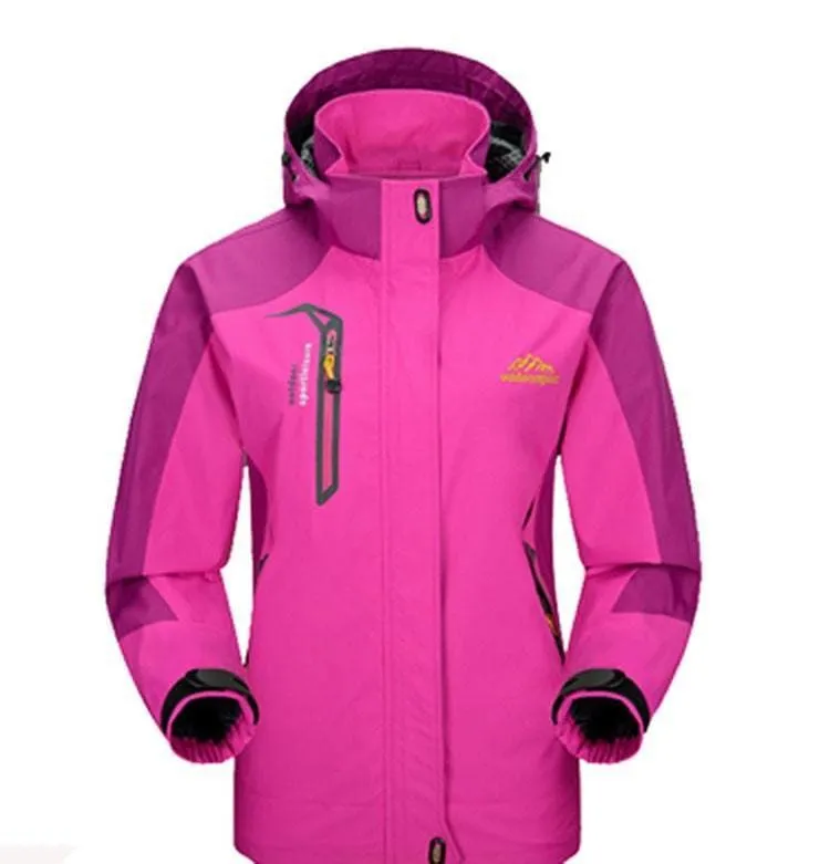 Women's Colorful Style Waterproof Windbreaker