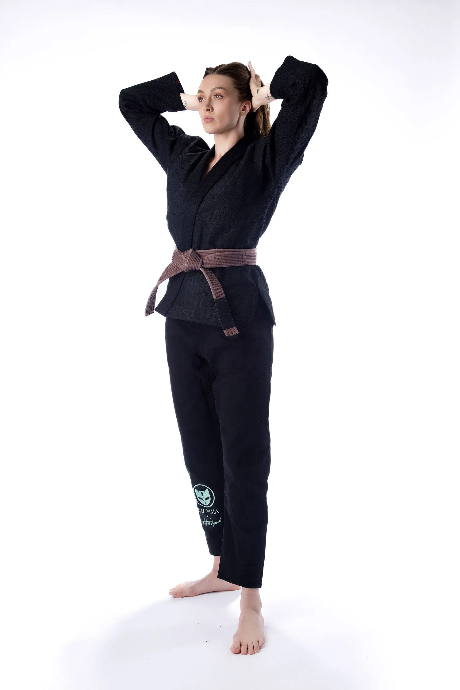 Women's Gaidama x Antoinette Wysocki Perfect Fit Jiu Jitsu Gi - Black