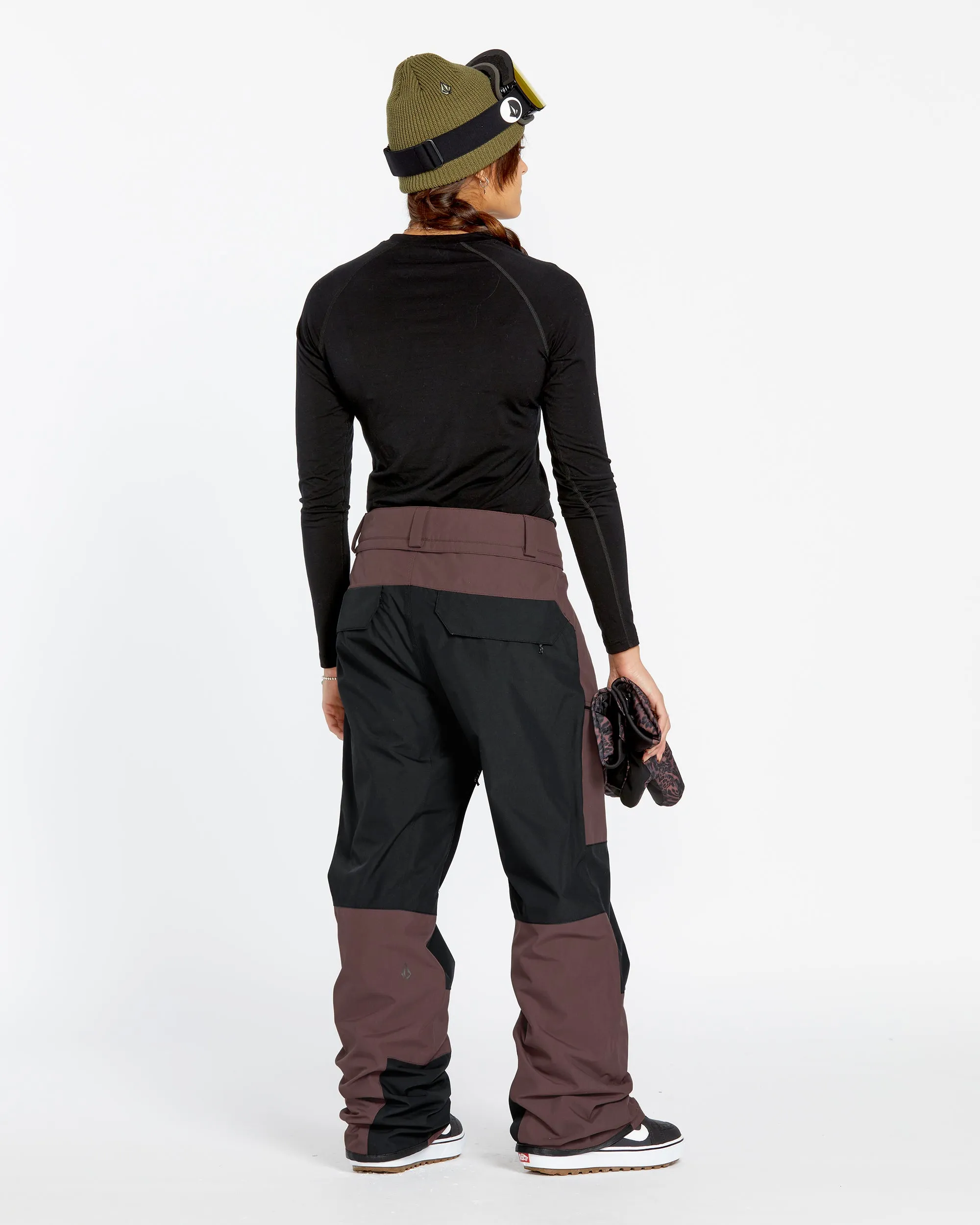 Womens Stone Mica 20K Pants - Mahogany