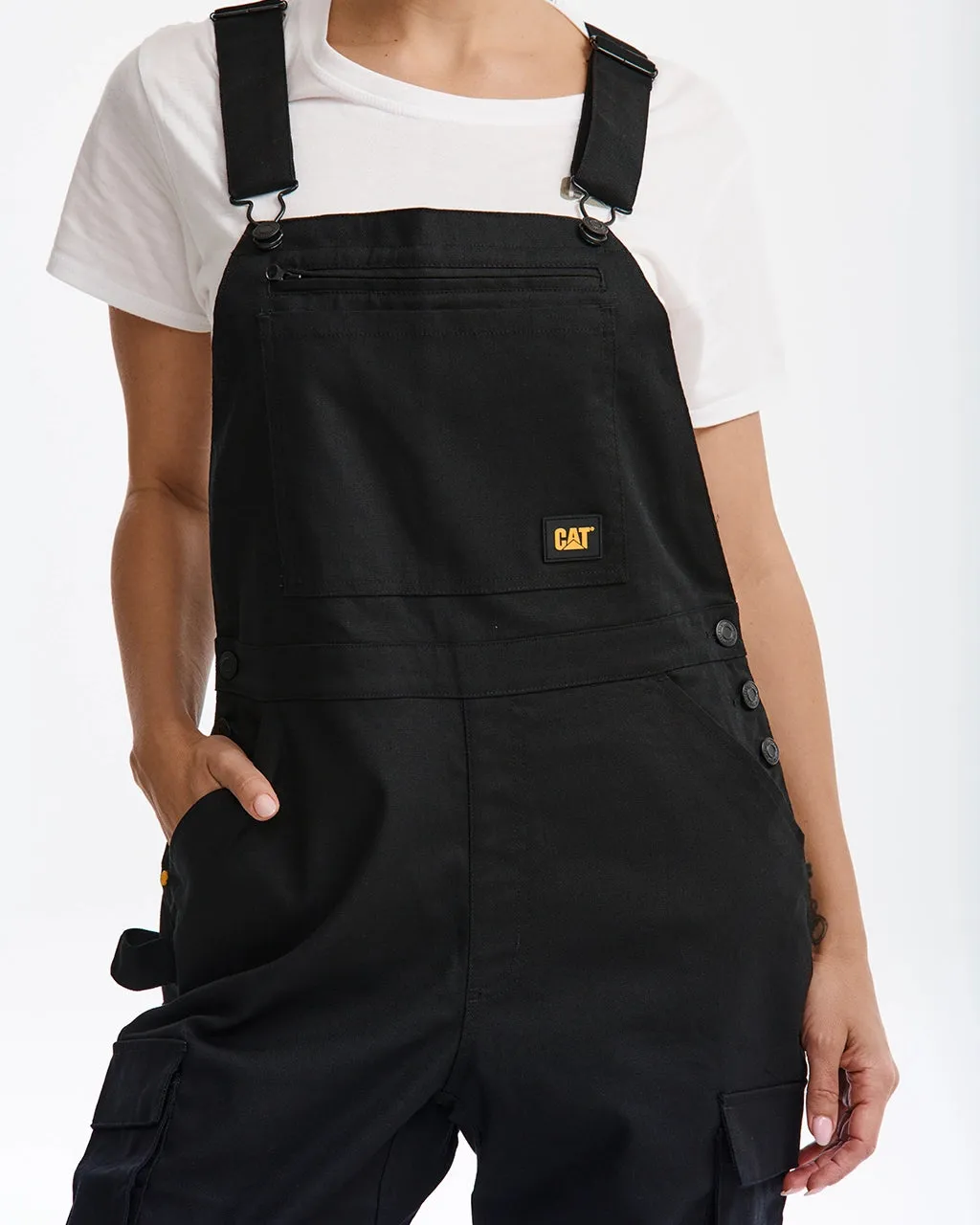 Women's Stretch Canvas Utility Overall