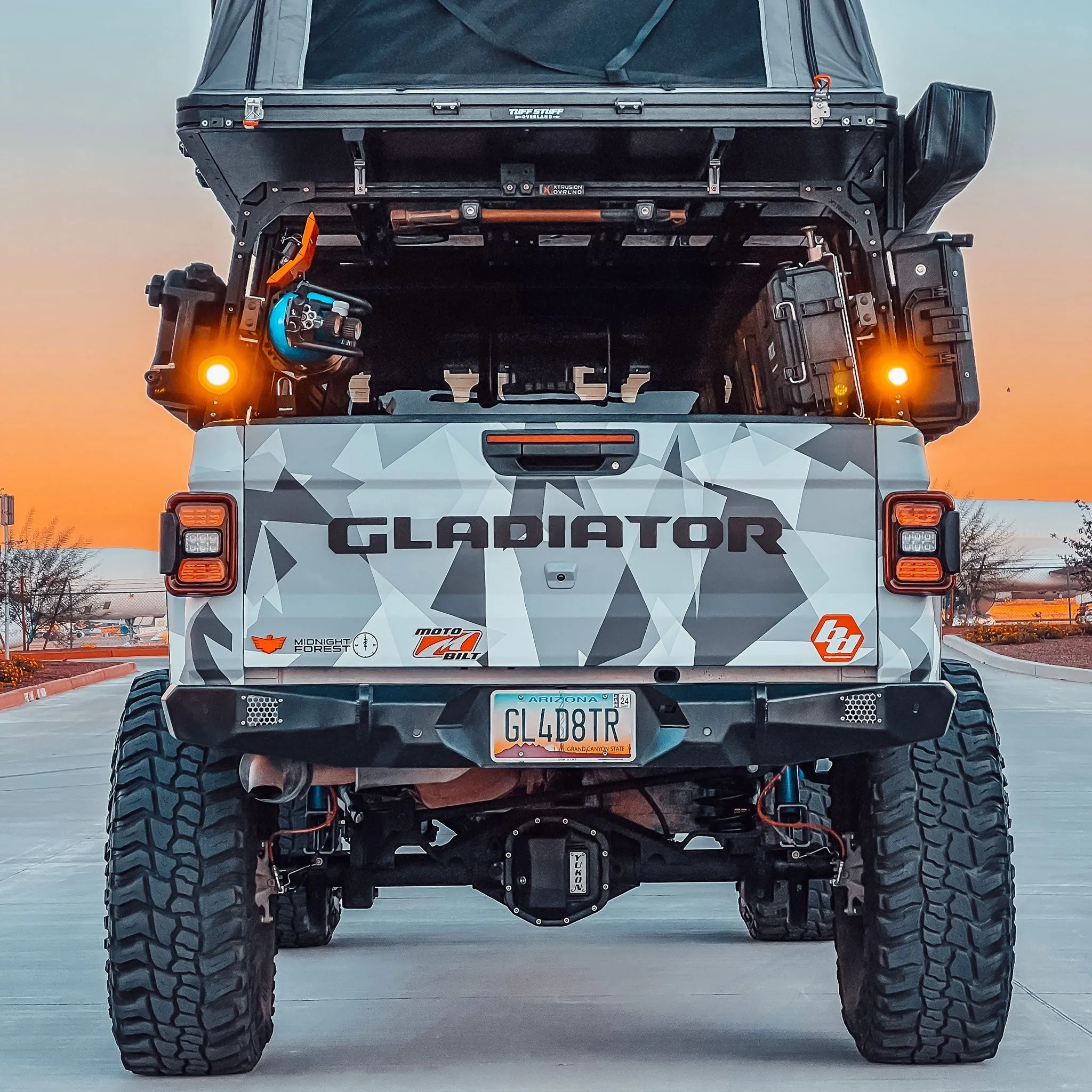 XTR3 Bed Rack for Jeep Gladiator